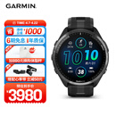 佳明（GARMIN）Forerunner965铁三跑步游泳滑雪户外运动智能手表男女表极夜黑