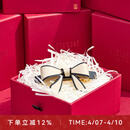 亚历山大（ALEXANDRE DE PARIS）明星同款头饰戴安娜发夹经典发饰高端发卡女朋友礼物 8公分-X