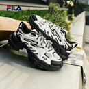 FILA【杨幂同款】蕨草2丨斐乐老爹鞋26夏季女鞋复古透气运动 [深色系]雪白/藕灰-CF 38