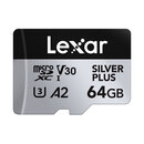雷克沙SILVER32G行车64G记录仪128G内存卡TF卡256G存储卡512G手机SD卡U3 SILVER TFU3卡-1TB