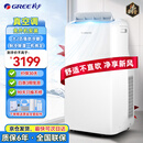 格力（GREE）移动空调冷暖一体机2匹家用客厅出租屋厨房空调强劲制热小型无外机免安装立式空调KYR-40/NARA1B