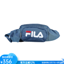 斐乐（FILA）男女腰包 情侣胸包单肩包 休闲运动时尚 骑行旅行 简约挎包 LOGO Peacoat深蓝 one size