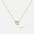 apm[杨紫同款]APM Monaco Ice冰块可调节毛衣链银项链情人节礼物送人 金色Ice可调节项圈