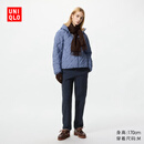 优衣库女装弹力长裤/内里起毛休闲裤裤子479405 69 藏青色 3XL /170/92B