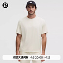 lululemon丨EasySet 男士训练短袖 T 恤 LM3FKLS 骨白 L