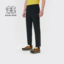 KOLON SPORT/可隆户外休闲裤 男士接触凉感UPF40+修身X-TRICOT长裤 LHLP6MN159-BK 黑色 L 175/82A