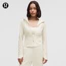 lululemon丨Define 女士短款连帽夹克 *网面 LW3JHWS 浅象牙白 线上专享 XS /4