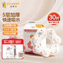 好伊贝（HOY BELL）婴儿一次性围兜30片360度可旋转宝宝围嘴口水巾免洗饭兜独立包装