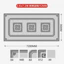 中式庭院防滑地砖拼花瓷砖小院地铺石 3.6x7.2米 时来运转 12厚 用量地区不同产品均为单价 联系细算物流费用