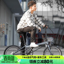 大行（DAHON）折叠自行车20英寸8级变速经典P8单车KBC083 消光灰经典版--京仓