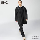 优衣库合作款/男装女装BLOCKTECH大衣483831 09 黑色 L