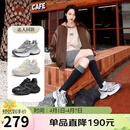 骆驼（CAMEL）【耀月】老爹鞋女潮酷撞色厚底休闲鞋 L24A255651 银色 38