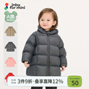 jnby by JNBY【95鹅绒】新款江南布衣婴童鹅绒服加厚25冬男女童婴儿YP0C10450 046/铸铁灰 100 cm 充绒量92g