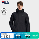 斐乐 斐乐官方男装棉服2026春新款时尚防水透湿保暖连帽外套夹克 传奇蓝-NV XL 180/100A/XL