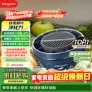 东菱（Donlim）转转果蔬清洗机食材净化机 洗菜机果蔬净化机 除菌去除农残 无线便携DL-1326静谧蓝