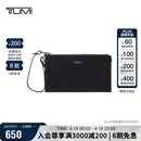 途明（TUMI）VOYAGEUR 女士高端时尚手拿包黑色拼烟枪色礼物