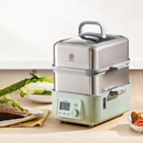 北鼎（Buydeem）电蒸锅蒸锅多功能锅蒸炖一体双层定时保温家用大容量二层婴儿适用自动免看火 厨房好物G5541