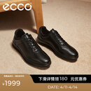 爱步（ECCO）经典皮鞋  春夏舒适牛皮革商务休闲鞋男士增高男鞋 雅仕207124 黑色20712401001 42