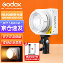 神牛（Godox）摄影灯双色温可调便携夜拍灯人像补光灯户外控制室电影视频摄像灯 ML100Bi L【官方标配】