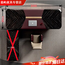 美达伦现代高端总裁办公桌轻奢老板桌董事长办公室大气豪华大班台 3.0米总裁桌不含侧柜