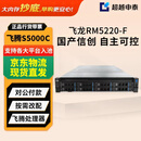 超越申泰申泰RM5220-F国产信创自主可控服务器S5000C*2/128G/512G+2*1.2T/2G/四口千兆/试用版银河麒麟V10