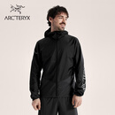 ARC'TERYX始祖鸟 NORVAN WINDSHELL HOODY 男子 风壳®夹克 BLACK/GRAPHITE/黑色/灰黑色 M