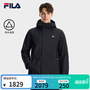 斐乐 斐乐官方男装棉服2026春新款时尚防水透湿保暖连帽外套夹克 传奇蓝-NV XL 180/100A/XL