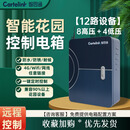 智园通庭院花园智能配电箱远程控制12路灯光水景系统 漏电保护 8路高压＋4路低压灯具（350W)