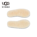 UGG 秋季女士配饰舒适简约保暖茸茸羊毛鞋垫 1101443 NAT | 自然白色 37码