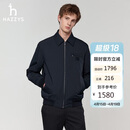 哈吉斯（HAZZYS）男装 春秋款男外套PHIZ系列棉衣经典翻领棉服男ASSZU0DAI03