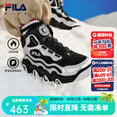 FILA儿童童鞋棉靴2025年冬季男中大童儿童棉鞋 黑/太空银-BS 39