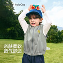 巴拉巴拉【balaOne】儿童马甲男女童2026春秋装小童休闲背心
