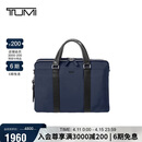 途明（TUMI）MONROE 男士手提包电脑包商务通勤大容量轻薄公文包 海军蓝