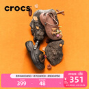 卡骆驰（CROCS）贝雅云彩女士洞洞鞋户外休闲鞋|208186 黑色-001 38 (240mm)