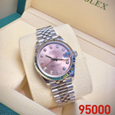 劳力士（ROLEX）【二手99新】劳力士手表日志型系列自动机械表径31mm刻度钻石条钉带夜光日期时尚休闲奢侈品女士腕表 粉盘钻刻-表径31-m278274-0032