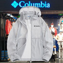 哥伦比亚（Columbia）户外夏季新品防晒衣轻薄透气冰感轻量化皮肤衣 银河灰 XL
