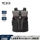 途明（TUMI）ALPHA BRAVO男士双肩包翻盖大容量双肩背包炭黑色 礼物