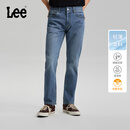 Lee【张凌赫代言】26春夏新品轻薄726直筒牛仔裤中浅蓝色男潮流 中浅蓝 32