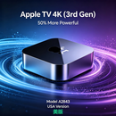 懒人版最新流媒体4k库 苹果 apple tv 第七代  苹果 盒子 128g含4k流媒体版无需配置