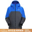 始祖鸟（ARC'TERYX）Rush Insulated 24年新款男士户外防风雨保暖棉服连帽外套 Fluidity/Graphite蓝黑 S