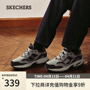 斯凯奇（Skechers）男鞋夏季厚底老爹鞋休闲熊猫鞋软底运动鞋