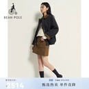 beanpole【新品】滨波 2026年春季女士巴恩风内绗简约风基础棉服 卡其色 M 165/88A