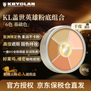 博港歌剧魅影遮瑕膏德国面具六色遮瑕盘粉底40g遮痘黑眼圈送礼礼 物基础色