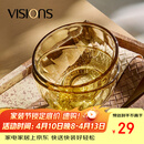 康宁（VISIONS）晶炫餐具套装高硼硅耐热玻璃碗具2只装微波炉可用米饭碗套装
