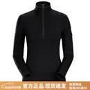 始祖鸟（ARC’TERYX）RHO HEAVYWEIGHT 24新款 户外透气保暖 女子内层长袖上衣 Black/黑色 XS