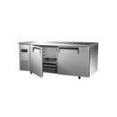 苏勒风冷商用工作台速冻烤盘冰箱插盘式冷柜卧式烘焙操作台冷冻柜 冷藏  150x75x80cm