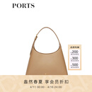 PORTS宝姿秋冬新品女包牛皮手拎包LD9A1939MAJUC012 卡布奇诺