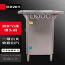 苏勒肠粉机商用广式早餐不锈钢蒸炉全自动燃气节能石磨粉肠电热多功能蒸粉蒸包专用机 方形铜管带