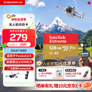 闪迪内存卡存储tf卡运动相机卡高速gopro相机无人机内存卡MicroSD卡u3/v30 适用于 适用pocket4 128G  【入会领10元券 联系客服送读卡器】