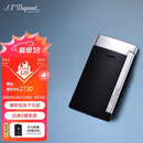 都彭法国都彭打火机SLIM7纤薄炬式防风亮黑27700 男士礼物高端